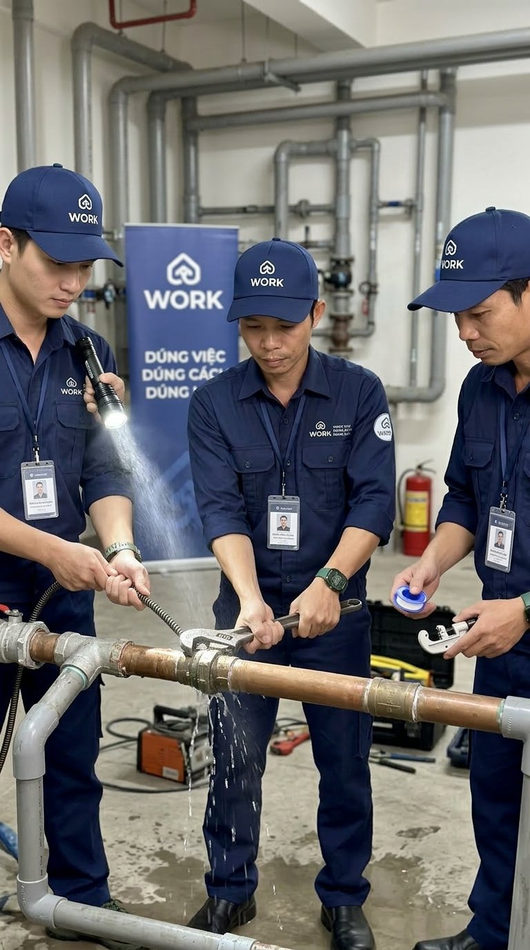 Sửa chữa hệ thống nước